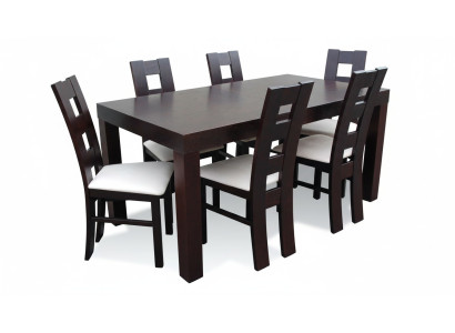 Designer eettafel groep stoelen tafels houten tafel kantoor eetkamer
