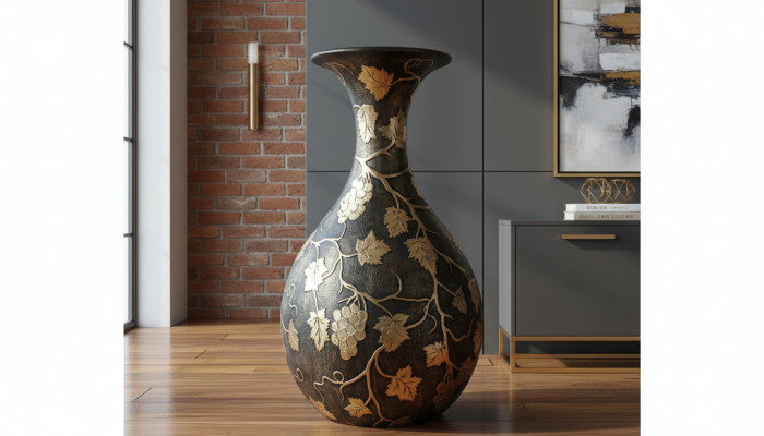 XXL Vaas Tafel Decoratie Deco Vazen Antieke Stijl Sculptuur Figuur Kelk Romeins 92cm XXL Vaas Tafeldecoratie Deco Vazen Antieke Stijl Sculptuur Figuur Kelk Romeins 92cm