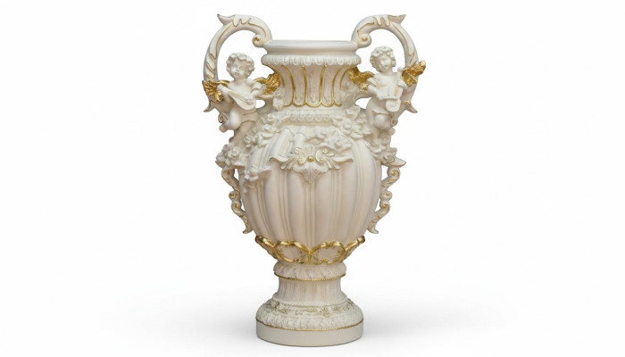 XXL Vaas Tafeldecoratie Deco Vazen Antieke Stijl Sculptuur Figuur Kelk Rome 71cm  XXL Vaas Tafeldecoratie Deco Vazen Antieke Stijl Sculptuur Figuur Kelk Rome 71cm