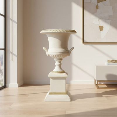 XXL Klassieke woonkamerdecoratie in antieke stijl vaas decoratieve vazen standbeeld sculptuur  XXL Klassieke woonkamerdecoratie in antieke stijl vaas decoratieve vazen standbeeld sculptuur