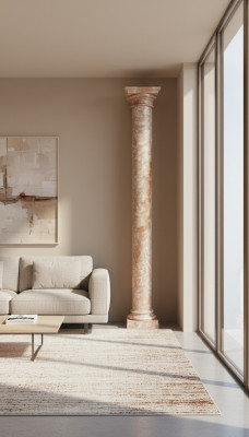 VIP inrichting Luxe zuil Antieke stijl 275cm XXL Romeinse oudheid