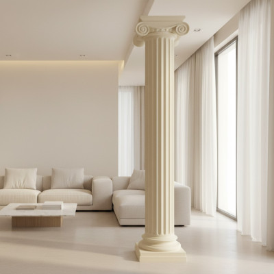 XXL Griekse zuil in antieke stijl ontwerp luxe pilaren Nieuw 218cm Groot Nieuw  XXL Griekse zuil in antieke stijl ontwerp luxe pilaren Nieuw 218cm Groot Nieuw