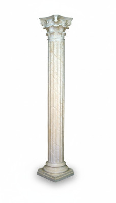 XXL Griekse zuil in antieke stijl, design zuil luxueuze steunen nieuw 224cm groot nieuw.  XXL Griekse zuil in antieke stijl, ontwerpzuil met luxueuze steunen, nieuw, 224cm groot, nieuw.