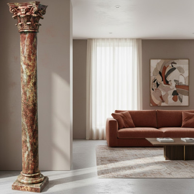 XXL Griekse zuil Antiek stijl Design zuilen Luxe steunen Nieuw 210cm Groot Nieuw  XXL Griekse zuil Antieke stijl Design zuilen Luxe steunen Nieuw 210cm Groot Nieuw