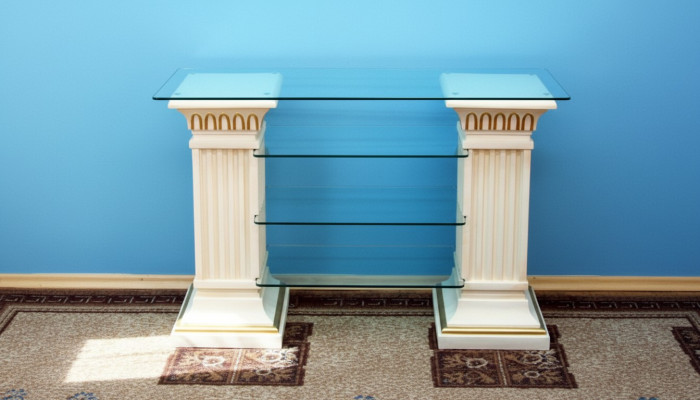 Ontwerp Vitrinekast Glaskolom Vitrinekasten Rek TV-kast Woonkamer 1871 Nieuw