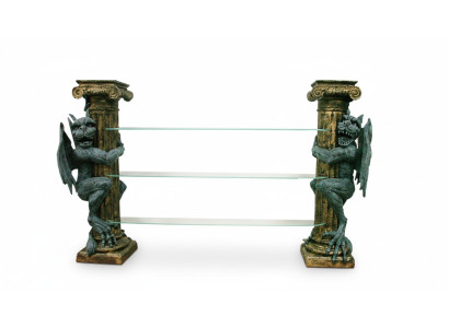 Ontwerp Vitrinekast Glaszuil Vitrinekasten Decoratieve figuren Kast 1834 Nieuw