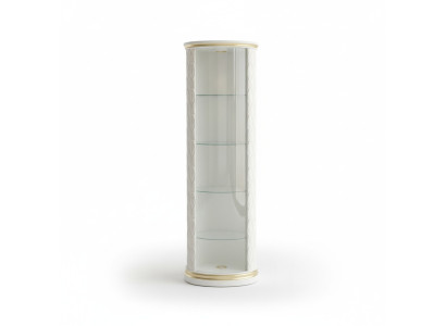 XXL vitrinekast met glazen plank, bar en 181,5 cm hoge zuil, model 1883 Nieuw