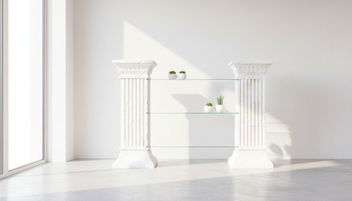 Ontwerp Vitrinekast Glaszuil Vitrineschappen TV-kast Woonkamer 1842 Nieuw