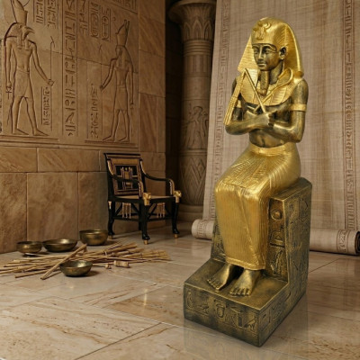 Ontwerp Egyptische figuur Ramses XXL standbeeld sculptuur sculpturen decoratie deco