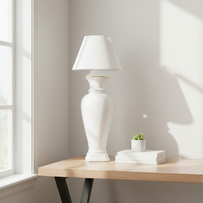 Ontwerp Staande lamp Vaas XXL Staande Lampenplank Verlichte Vitrine 132cm.