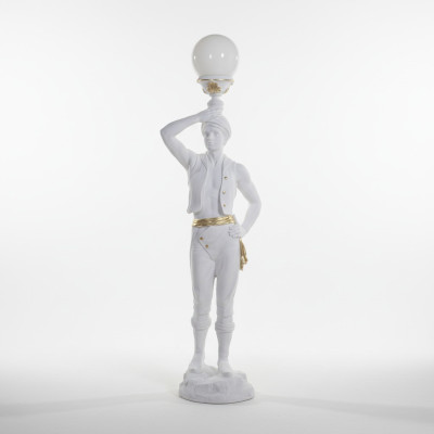 Levensgrote Hindoe Staanlamp Sculptuur Vloerlamp Lamp Decoratie Figuur 160cm