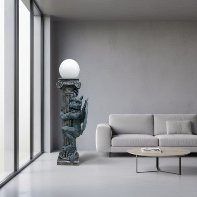 Lamp Draakfiguur Gragol Staande lamp Lampen Verlichting Staande lamp Lamp Nieuw