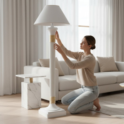 XXL Romeinse stijl vloerlampen staan lamp nieuw.