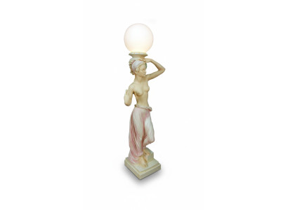 Antieke stijl figuur staande lamp buikdanseres stand lamp licht lampen sculptuur nieuw