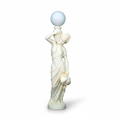 Griekse figuur lamp lampen vloerlamp staande lamp verlichting XXL stand nieuw