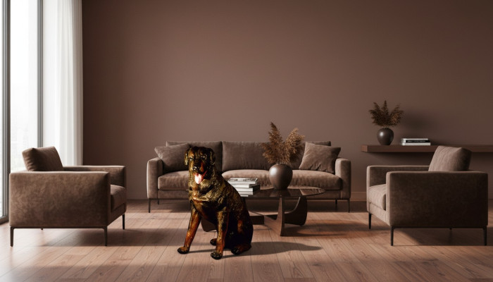 Ontwerp Rottweiler honden beeld standbeeld sculptuur figuren sculpturen decoratie 3007