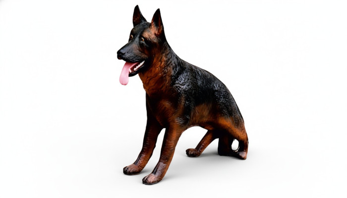 Ontwerp Herderhond Figuur Standbeeld Sculptuur beeldhouwwerken Decoratie Nieuw 3043