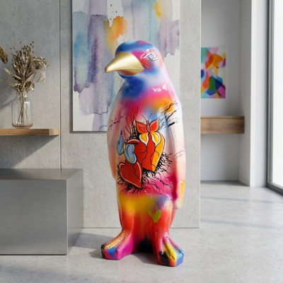 XXL 67cm Designer figuur Handgemaakt Beschilderde Figuren Sculptuur Sculpturen Standbeeld Nieuw  XXL 67cm Designer figuur Handgemaakt Beschilderde Figuren Sculptuur Sculpturen Standbeeld Nieuw