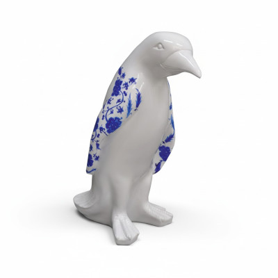 Ontwerp Pinguïn Figuur Standbeeld Sculptuur Figuren Decoratie Deco 3078