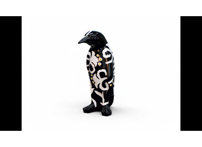 Ontwerp Pinguïn Figuur Standbeeld Sculptuur Figuren Sculpturen Decoratie Deco 3080 Nieuw