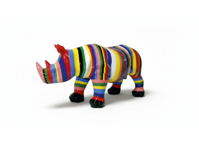 Ontwerp Neushoorn Figuur Standbeeld Sculptuur Figuren Sculpturen Decoratie Deco 3092 Nieuw
