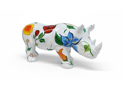 Ontwerp Neushoorn Figuur Standbeeld Sculptuur Figuren Sculpturen Decoratie Deco 3094 Nieuw