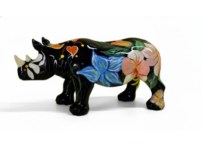 Ontwerp Neushoorn Figuur Standbeeld Sculptuur Figuren Sculpturen Decoratie Deco 3095 Nieuw