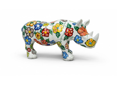 Ontwerp Nashorn Figuur Standbeeld Sculptuur Figuren Beeldhouwwerken Decoratie Deco 3096 Nieuw