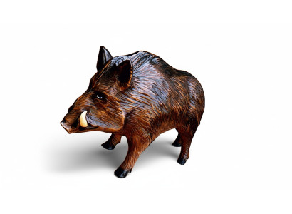 Ontwerp Wild zwijn figuur standbeeld sculptuur figuren sculpturen decoratie deco 3318