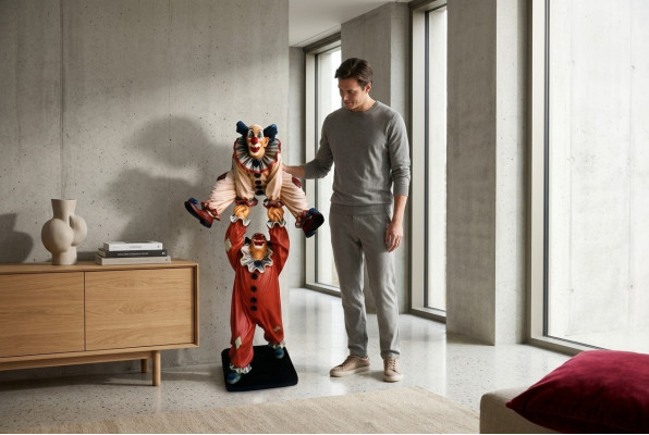 DesigClown Geplaatst Figuur Standbeeld Sculptuur Figuren Sculpturen Decoratie 5017