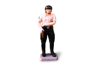 VS Highway Police Officer Figurine Standbeeld Sculptuur Beeldjes Sculpturen Decoratie Deco