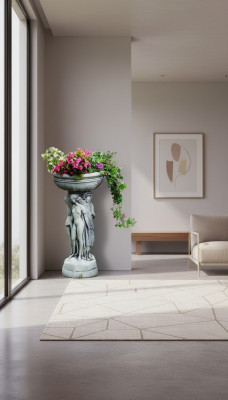 Bloempot plant natuur pot decoratie figuur bloempotten tuin vazen