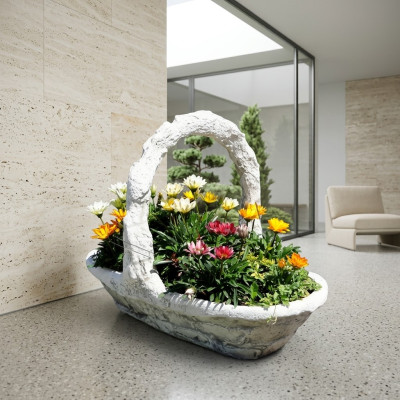 Bloempot Plantenpot Decoratie Figuur Natuur Bloempotten Vazen Tuin