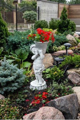 Bloembak Plantenbak Decoratie Figuur Vazen Bloempotten Tuin Natuur