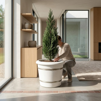 Bloempot Plantenbak Decoratie Figuur Vaas Natuur Tuin Bloempotten