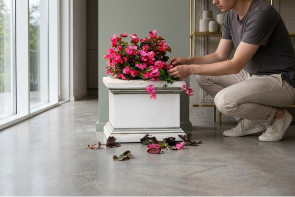 Bloempot plantenpoto