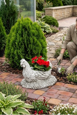 Figuur Bloempot Plantenbak Decoratie Figuur Bloempotten Tuin