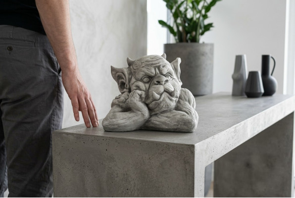 Trol 19cm Sculptuur Ontwerp Figuur Standbeeld Tuin Beelden Standbeelden