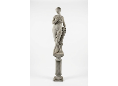 Zuil zuilen Antieke stijl tuinzuilen Romeinse decoratie decor 74cm