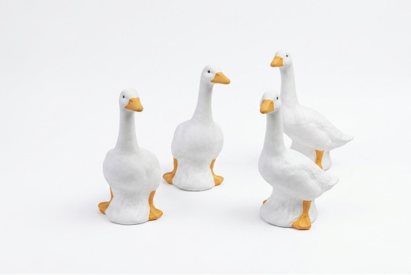 Tuindecoratie Eend Standbeeld Sculptuur Figuren Beeldhouwwerken Ontwerper