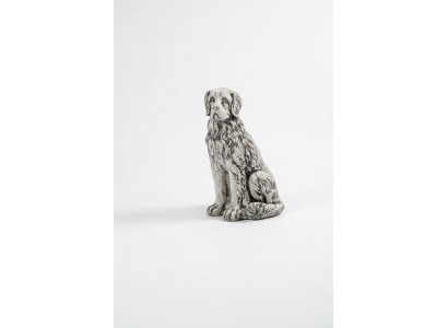 Tuindecoratie Hond Standbeeld Beeld Grijs Beeldhouwwerken Ontwerper
