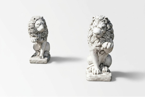 Tuindecoratie Leeuwenstandbeeld Sculptuur Figuren Sculpturen Natuurontwerper