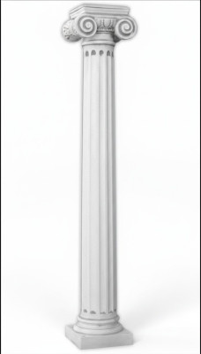 211cm Antieke zuil Kolommen Steen Sculptuur Standbeeld Romeinse tuin Stijl.