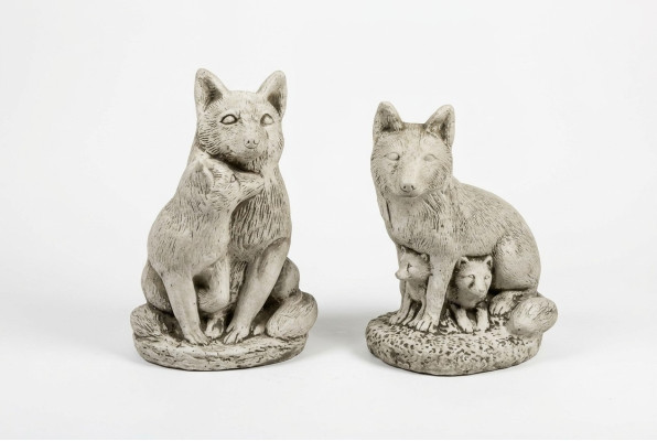 Tuindecoratie Vos Standbeeld Sculptuur Figuren Beelden Designer Figuur