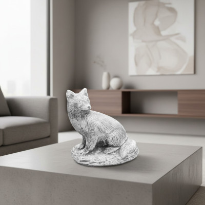 Tuindecoratie Vos Terras Steen Figuren Figuur Decoratie Standbeeld