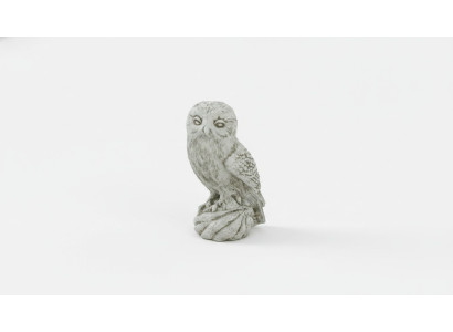 Tuindecoratie Uil Terras Steen Figuur Figuur Decoratie Standbeeld