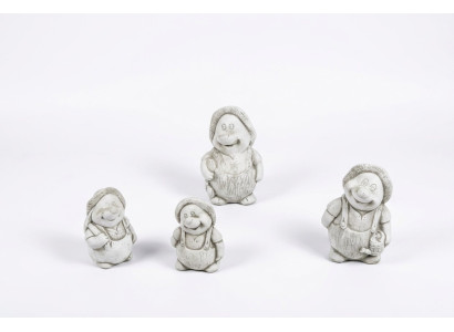 Tuindecoratie Uil Terras Natuur Steen Beelden Figuur Decoratief Standbeeld