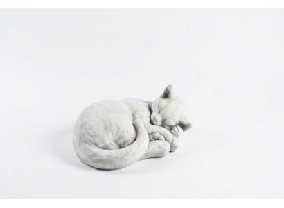 Tuindecoratie Kat terras stenen beelden figuur decoratie standbeeld