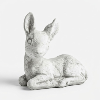 Tuindecoratie Bambi Terras Steen Figuren Beeld Deco Standbeeld