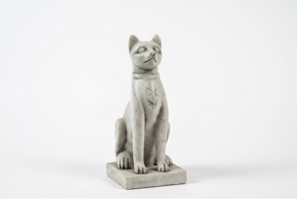 Egyptische kattenstandbeeld figuur beelden tuindecoratie terras